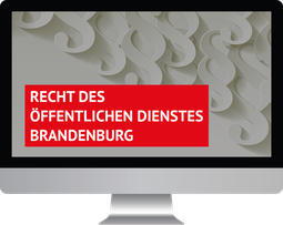 Recht des öffentlichen Dienstes Brandenburg
